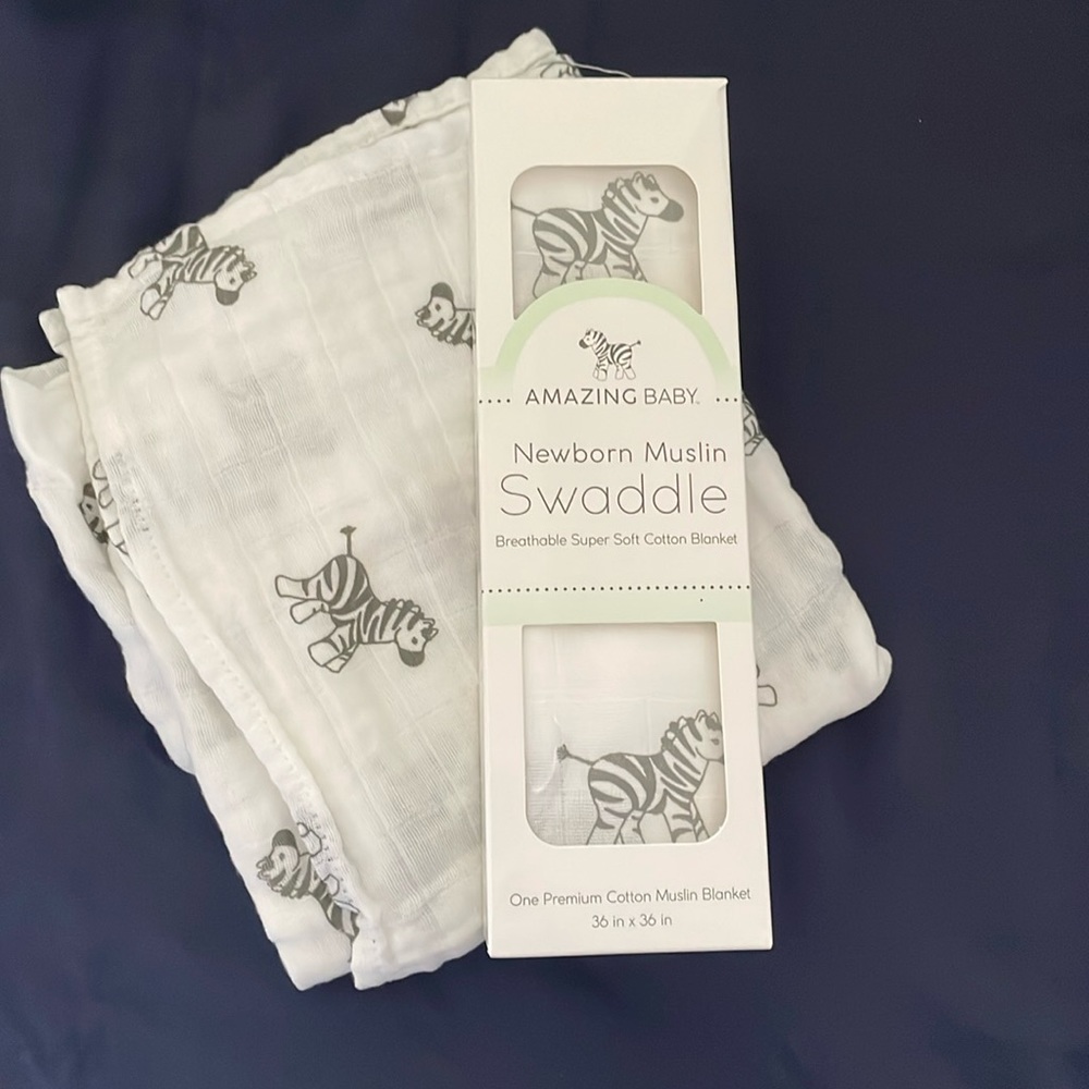 Muslin newborn swaddles